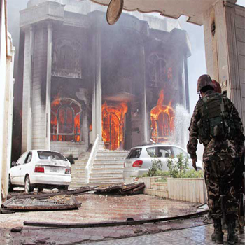 Attack casts shadow on Modi's Saarc party